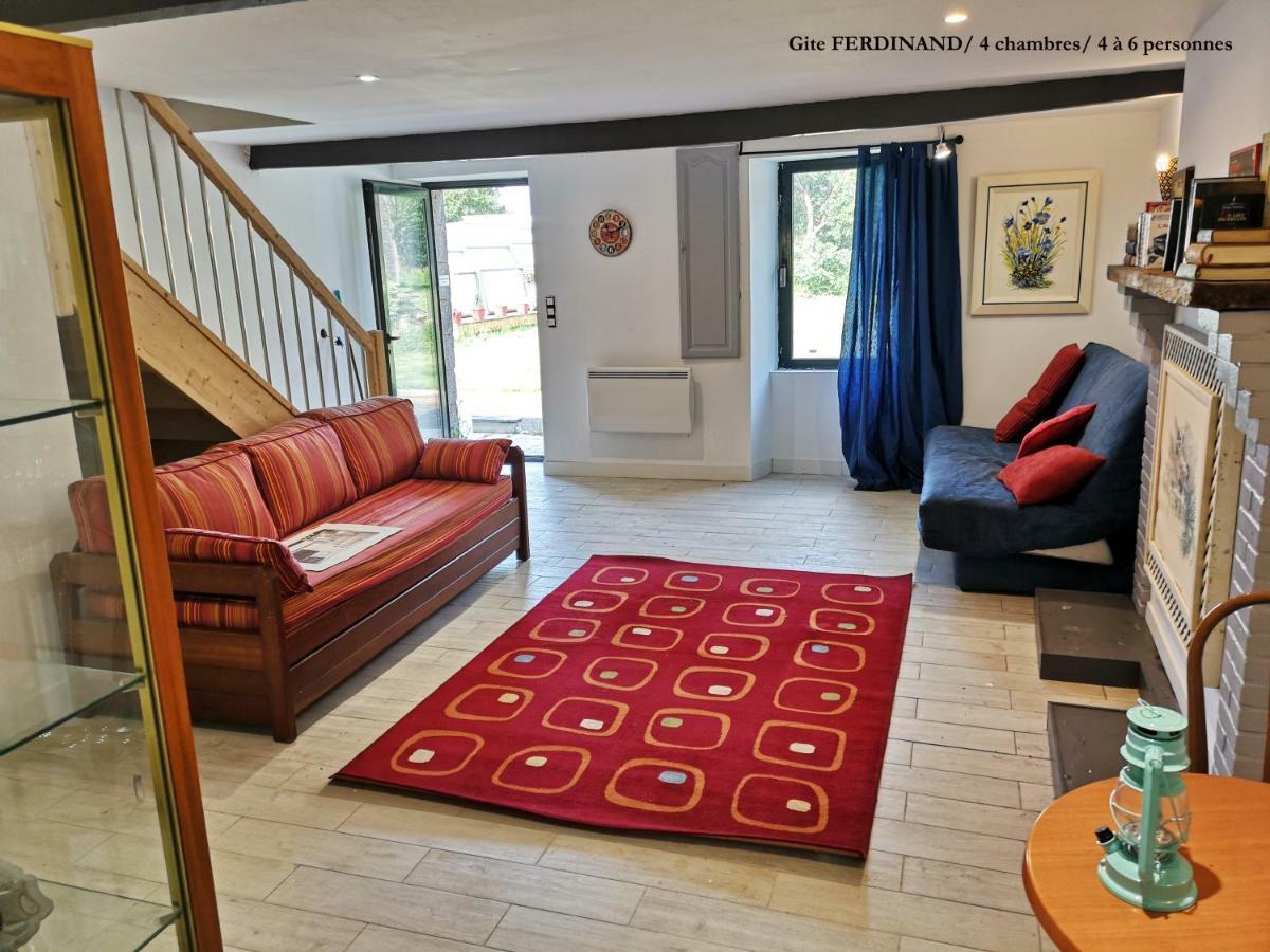 La Galnais Villa Ploërmel Exteriör bild