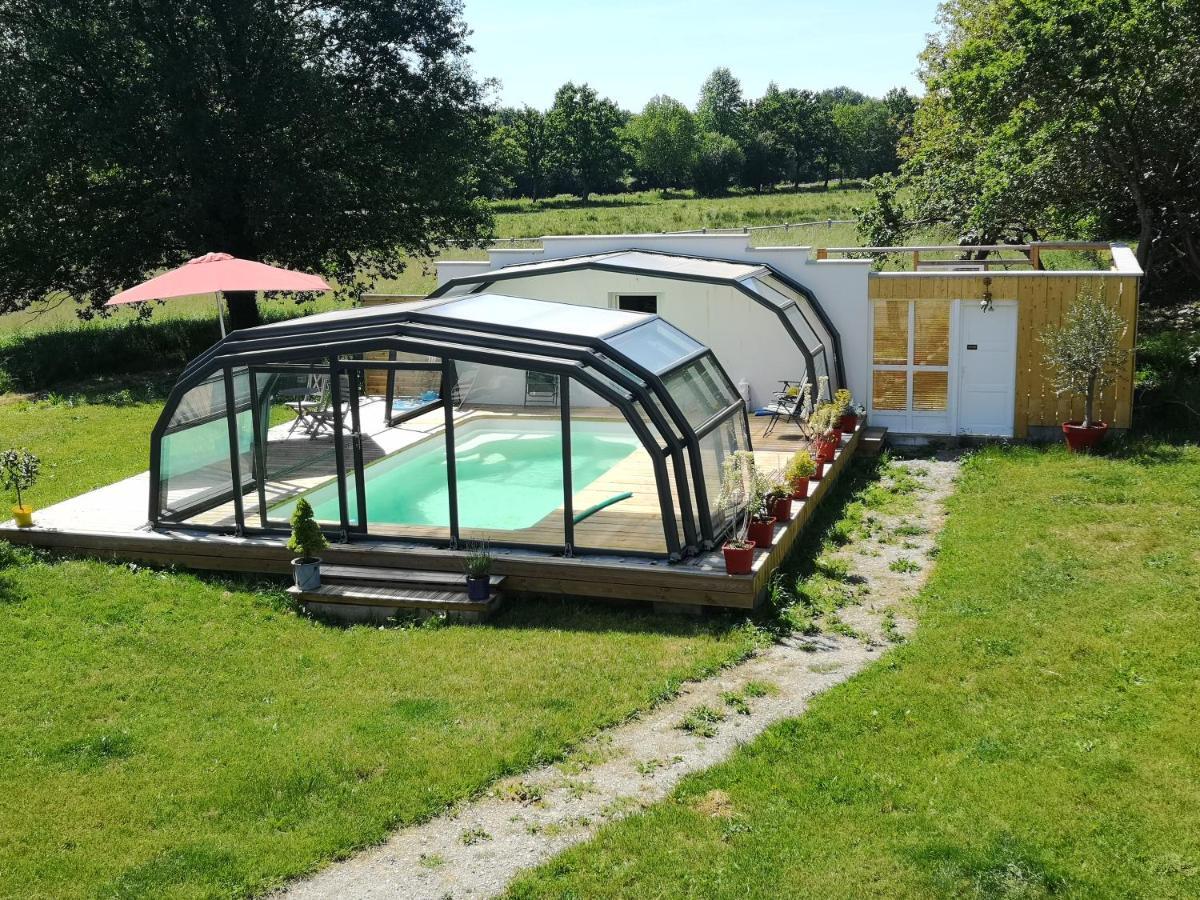 La Galnais Villa Ploërmel Exteriör bild